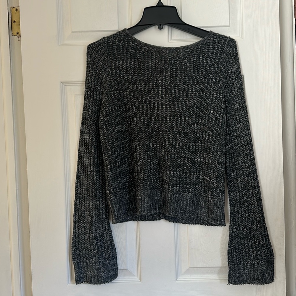 14 & Union grey knit sweater